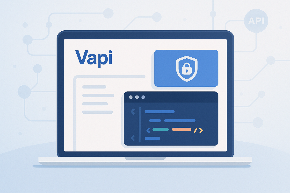 How to Generate Vapi API Key: Complete Setup Tutorial